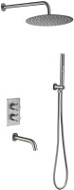 Душевой комплект Allen Brau Priority 5.31014-BN никель браш