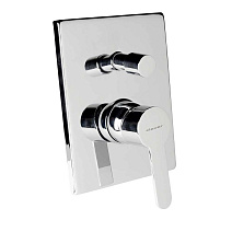 Смеситель Clever Artic Urban 98732 для ванны с душем, на 2 выхода (внешняя часть) Смеситель Clever Artic Urban 98732 для ванны с душем, на 2 выхода (внешняя часть)