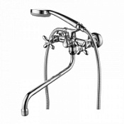 Смеситель IDDIS Jeals JE2SBL0i10 для ванны с душем, хром