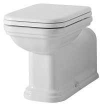 Чаша для унитаза приставного Kerasan Waldorf 411601 удлиненная, белый