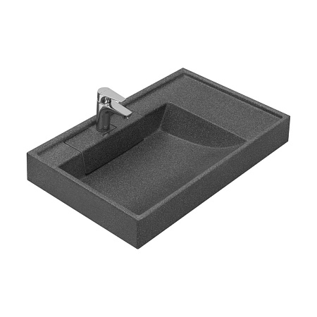 Мебельная раковина Aquaton Рейн 1A72113KRW210 80 графит