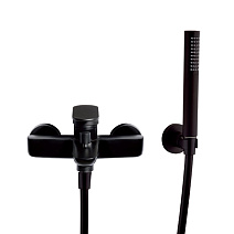 Смеситель Mamoli Sadler 1602PG29602K для ванны с душем, черный матовый