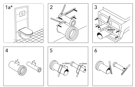 Унитаз подвесной Gustavsberg Artic 4330 микролифт, покрытие Ceramicplus