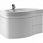 Тумба под раковину Aquanet Сопрано 1-95 00169660 L, ящик, белая