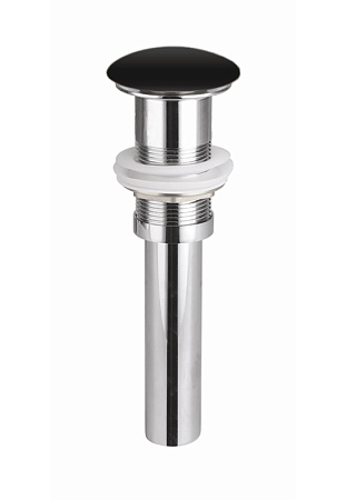 Донный клапан Ceramica Nova Element2 CN2000MB с системой "клик-клак", черный матовый