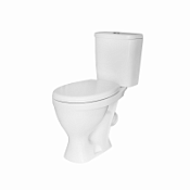 Унитаз-компакт Sanita Luxe Формат Эконом FRTSACC01090113 белый Унитаз-компакт Sanita Luxe Формат Эконом FRTSACC01090113 белый