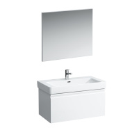Мебель для ванной Laufen Pro S 4.8350.2.096.463.1 85 белый матовый, 1 внутр. ящик и органайзер