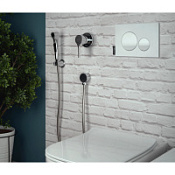 Гигиенический душ со смесителем Jacob Delafon Elate E24610-CP хром