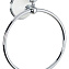 Полотенцедержатель Tiffany World Harmony TWHA015bi/cr хром/белый - фото 1
