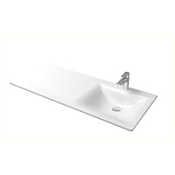 Мебельная раковина Aqwella Formа FOR.11.04.D-R 115 белая