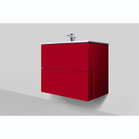 Тумба с раковиной Am.Pm Spirit 2.0 M70AFHX0602RG 60 см красная