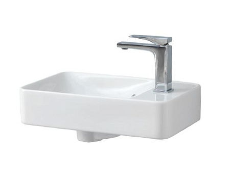 Раковина ArtCeram Savon LML003 01;00 45 белый глянцевый