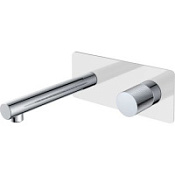 Смеситель Boheme Stick 125-WCR.2 для раковины, ручка Touch, белый/хром