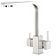 Смеситель Zorg Steel Hammer SH 905 SATIN для кухонной мойки, сатин - фото 1