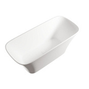 Ванна из литьевого мрамора Relax Design SVASE LX01 opac 160х70 белый матовый