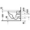 Унитаз подвесной Duravit Starck 3 45270900A1 с сиденьем микролифт - фото 4