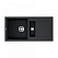 Кухонная мойка Omoikiri Sakaime 86-2-BL 86х43,5 черный