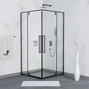 Душевой уголок RGW Stilvoll 06323388-14 80x80x200 прозрачное/черный