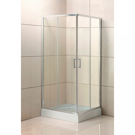 Душевой уголок BelBagno Uno UNO-195-A-2-95-C-Cr прозрачное стекло