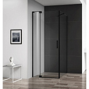 Душевой уголок Cezares Slider SLIDER-AH-1-80-70/80-C-NERO