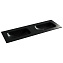Раковина накладная Ceramica Nova Grace CN7022MBwx 141x45,7x13,7 без отв. под смес., черный матовый - фото 1