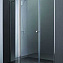 Душевая дверь в нишу Cezares Elena ELENA-B-13-80+60/60-C-Cr-L прозрачное стекло - фото 5