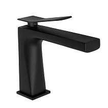 Смеситель IB Rubinetterie Wave WA200NP для раковины, черный матовый Смеситель IB Rubinetterie Wave WA200NP для раковины, черный матовый