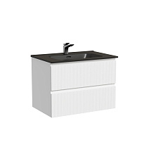 Тумба с раковиной Sancos Snob T SNT70W 70 Bianco/черный