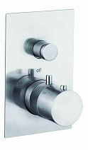Смеситель Remer X Style Inox SSXT09Q для ванны с душем, хром