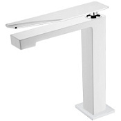 Смеситель Boheme Q 142-WCR.2 для раковины, белый/хром