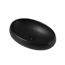 Раковина накладная ABBER Bequem AC2102MB черный матовый