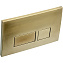 Кнопка смыва для инсталляции Boheme 664-MG золото матовое - фото 1