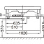 Тумба для комплекта Jacob Delafon Odeon Up EB891-N18 105 см, белый - фото 4