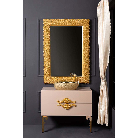 Зеркало Armadi Art Rose 548 85х110 золото