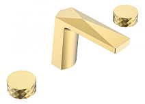 Смеситель Boheme Venturo 150-G-DIAMOND для раковины, ручка Diamond, золото