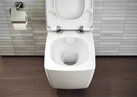 Унитаз подвесной VitrA Metropole 7672B003-1687 безободковый, с функцией биде, белый