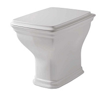 Чаша для унитаза приставного ArtCeram Civitas CIV003 01;00 белый глянцевый