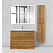 Мебель для ванной BelBagno Albano ALBANO-1000-2C-PIA-RR 100 напольная, rovere rustico