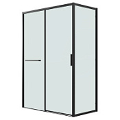 Душевой уголок Grossman Style 120.K33.05.1180.21.00 108-111x78,5-80x195 прозрачное/черный матовый