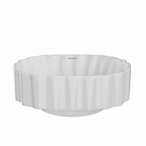 Раковина накладная Kerama Marazzi Artbasin Conchiglia CC.wb.50\WHT 50 белый глянцевый