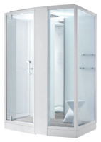 Душевая кабина Orans SR-89102RS белая, с баней