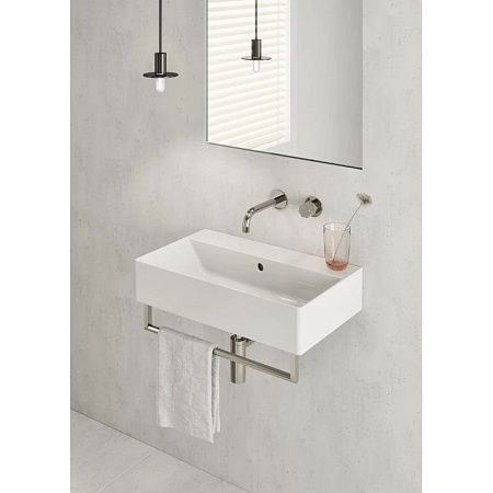 Раковина GSI Kube X 9454011 60 без отверстия под смеситель,белый