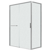 Душевой уголок Grossman Style 120.K33.05.1380.10.02 128-131x78,5-80x195 шиншилла/хром