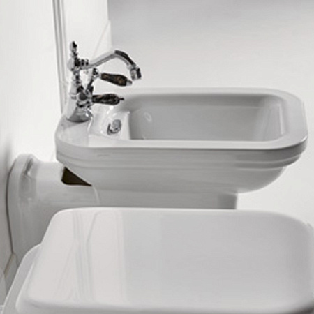 Биде напольное Kerasan Waldorf Prolongato 65