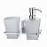 Стакан WasserKRAFT Leine K-5089 с дозатором, хром
