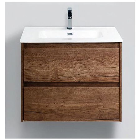 Тумба с раковиной BelBagno Kraft KRAFT-600-2C-SO-RT 60 rovere tabacco