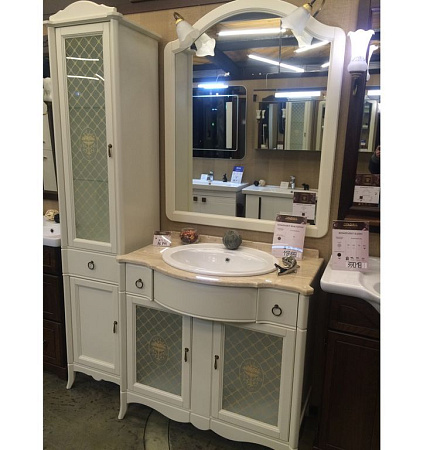 Мебель для ванной Opadiris Виктория Z0000012694 90 слоновая кость