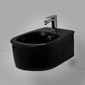 Биде подвесное ArtCeram Azuley AZB001 03;00 черный глянцевый