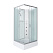 Душевая кабина Niagara Classic NG-33084-14QBKG 100x80x200 стекло матовое/профиль серебро