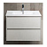 Тумба с раковиной BelBagno Kraft KRAFT-600-2C-SO-BO 60 bianco opaco